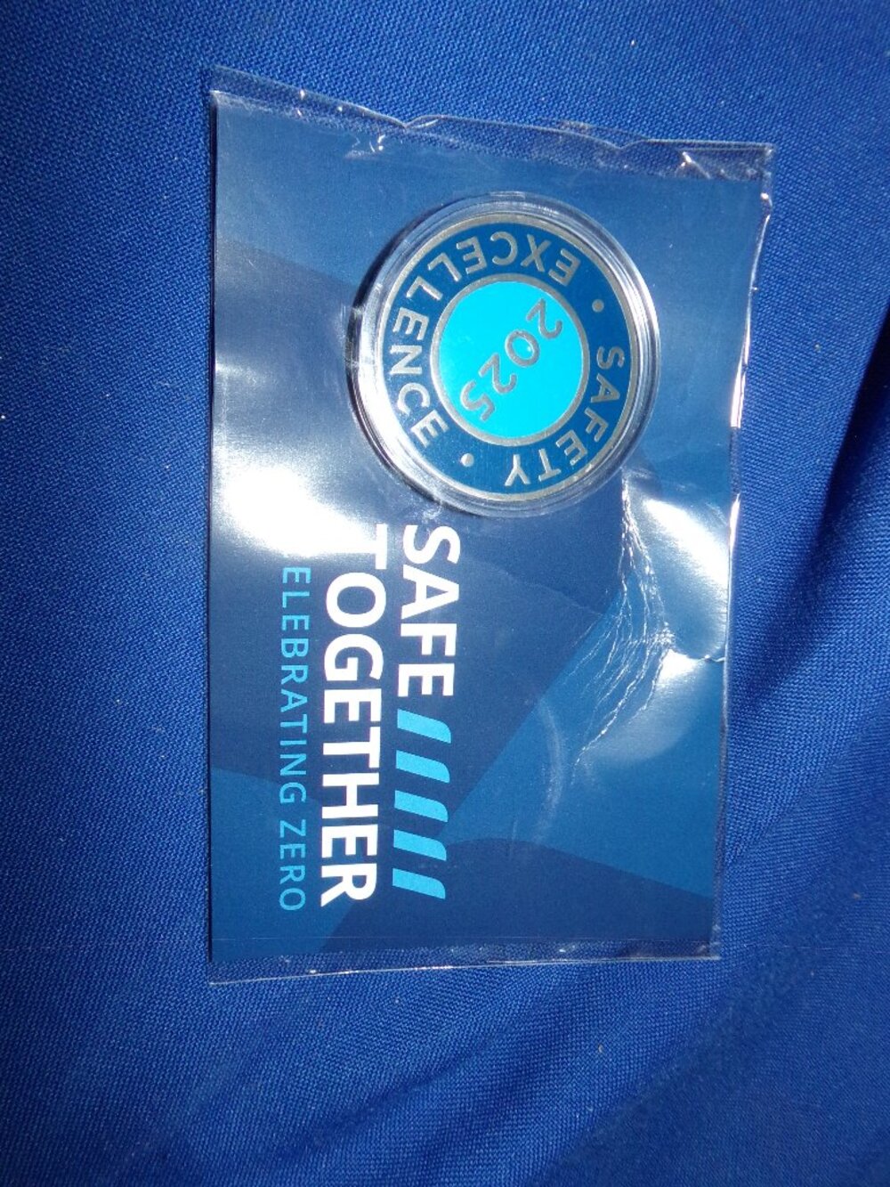 Republic Services 2025 Safe Together DTS Award Token Coin W/Plastic Case & Card